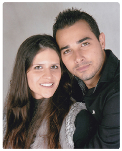 Natalia de Melo and husband Gustavo Simões - 2015 portrait by Donna Martin of Village Photo in Ballston Spa, NY