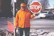 Chris Morley - Ballston Spa, NY school crossing guard