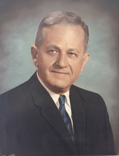 Stephen Toussaint's father - Portrait by George Bolster