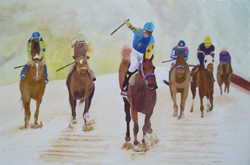 Preakness - American Pharoah - By R. C. Ewell