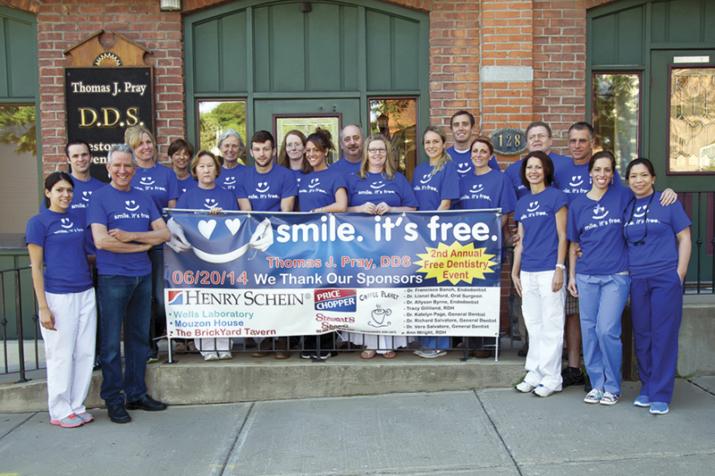 Portrait of 2014 volunteers that joined Pray - by Donna Martin of Village Photo